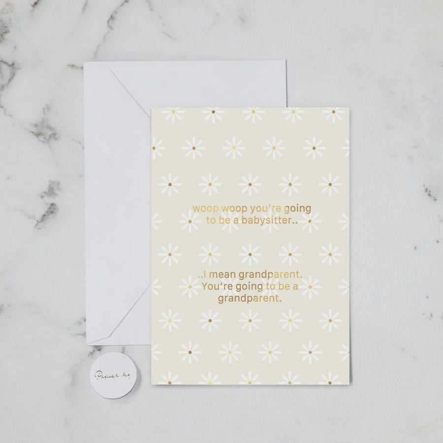 Daisy Grandparent Greeting Card
