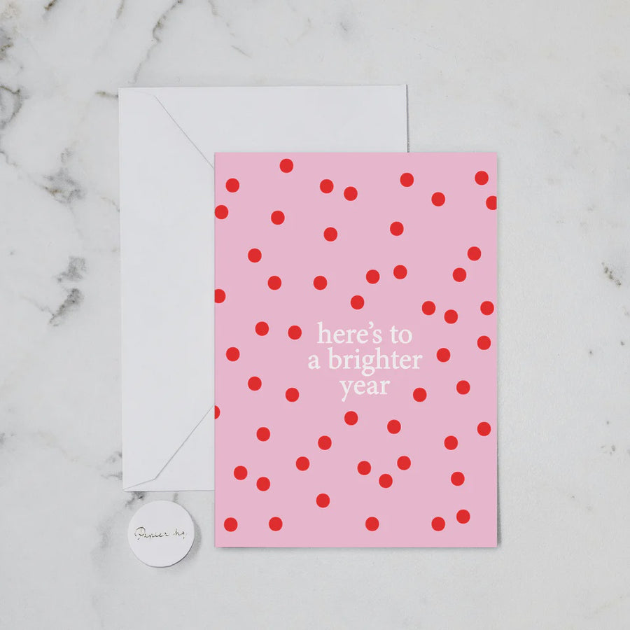 A Brighter Year Greeting Card
