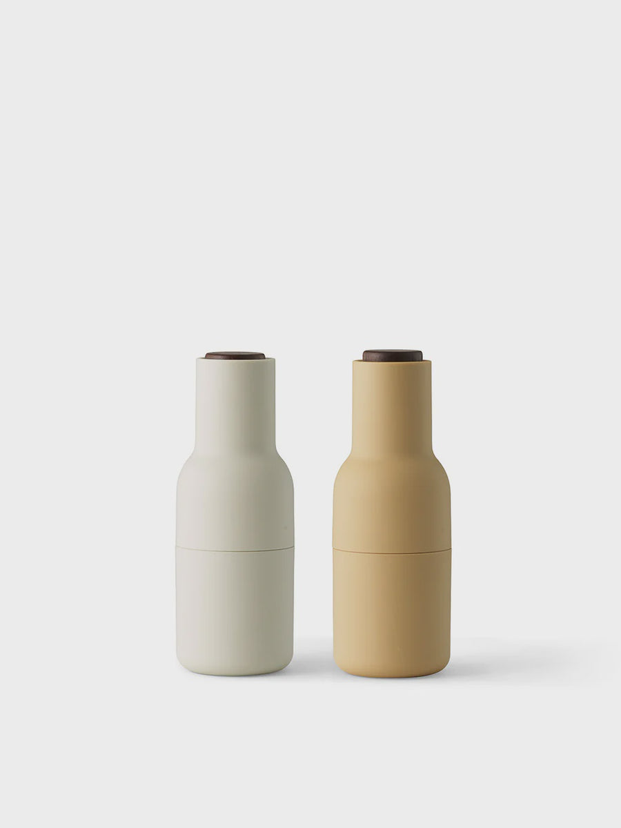 Menu Bottle Grinder Set - Barley -Walnut