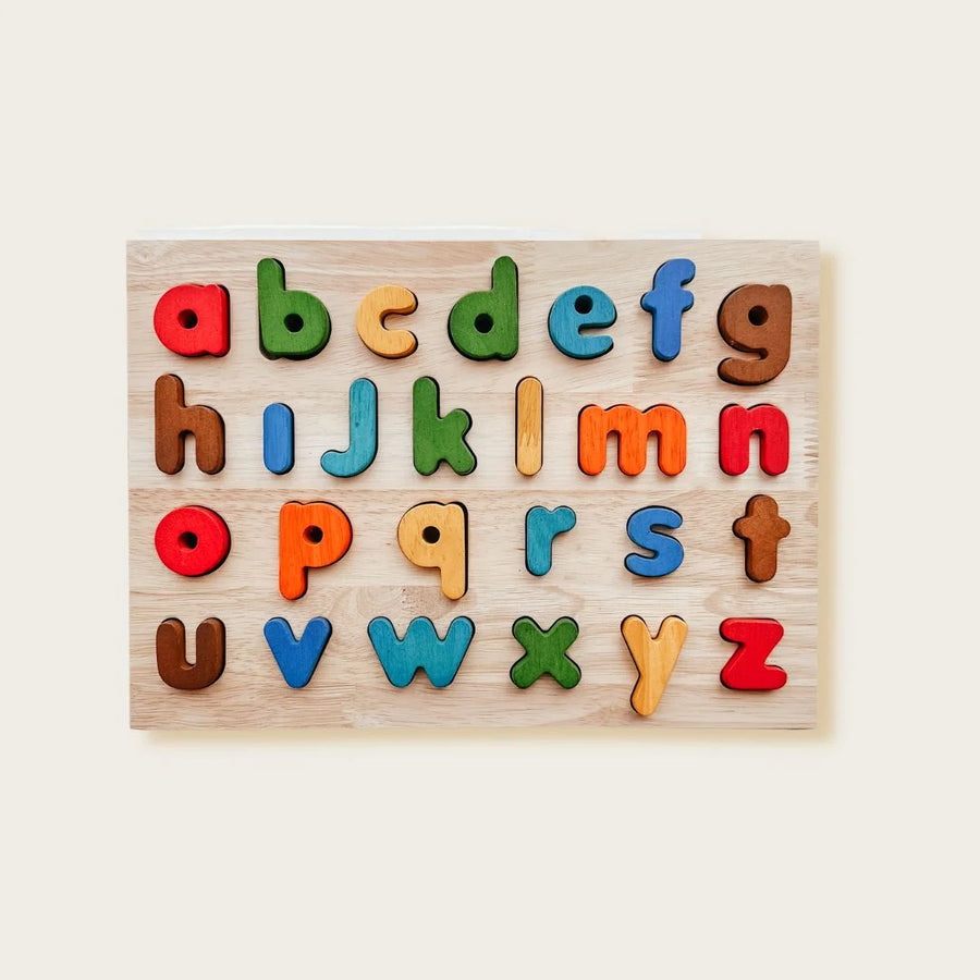 Lower Case Coloured puzzle
