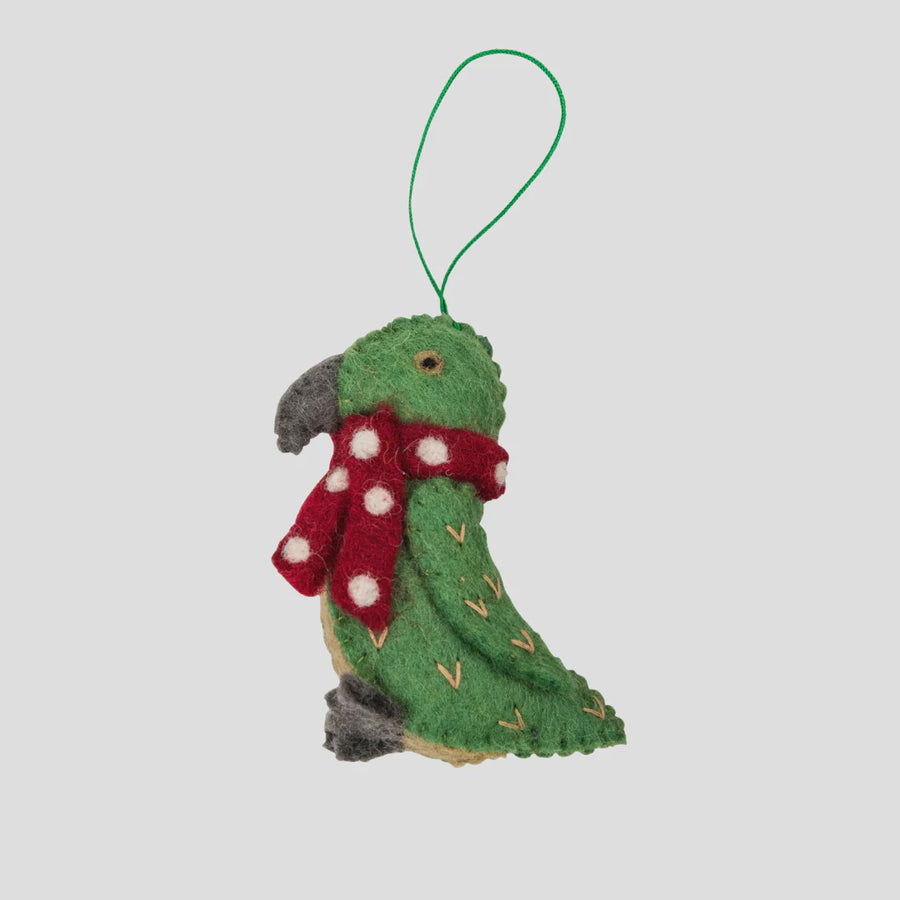 Pashom Christmas Decoration - Kea w Scarf