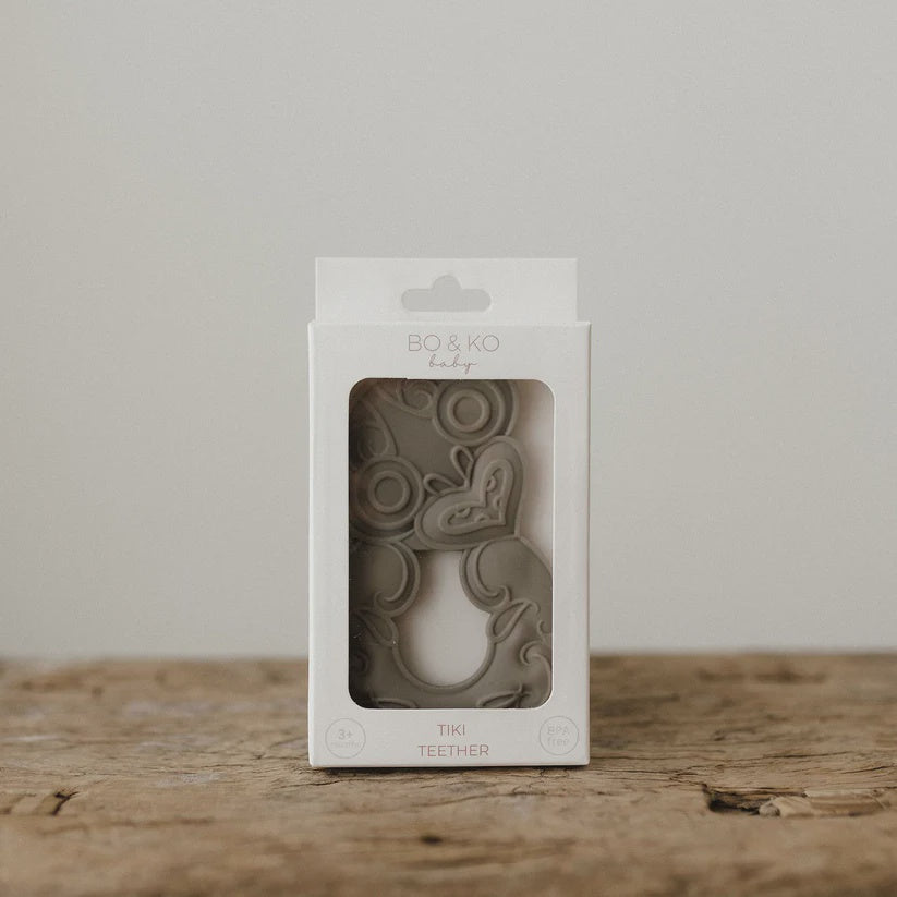Tiki Teether | Olive