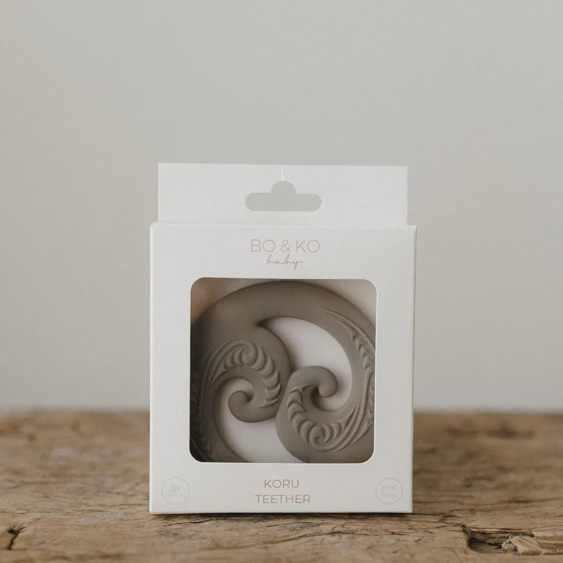 Koru Teether Olive