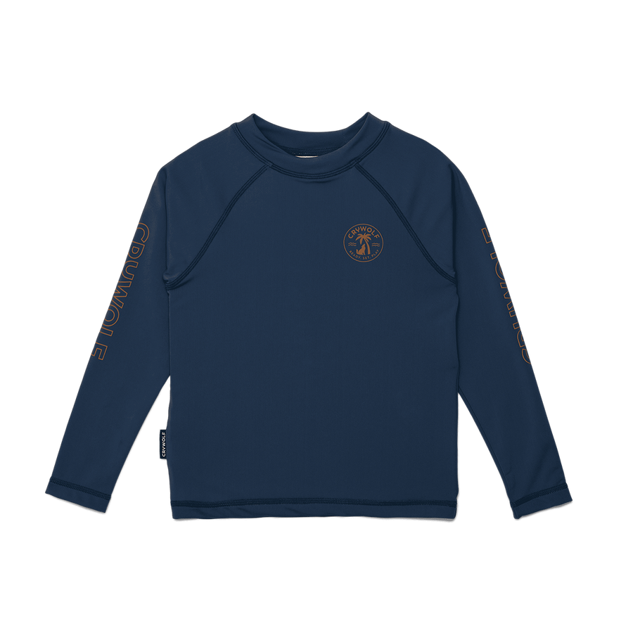 Long Sleeve Rash Vest - Navy