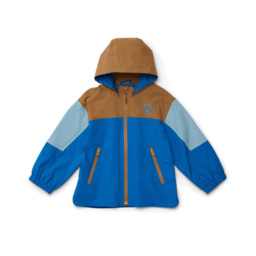 Packable Jacket - Ocean Colourblock
