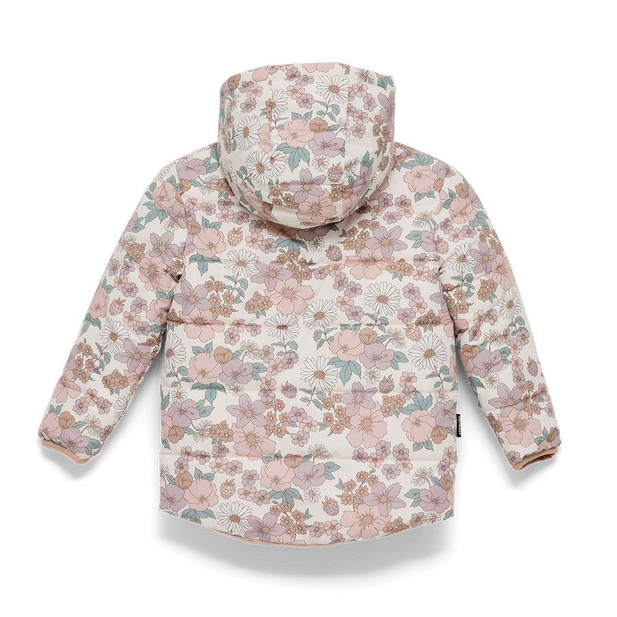 Reversible Eco Puffer Daisy Floral