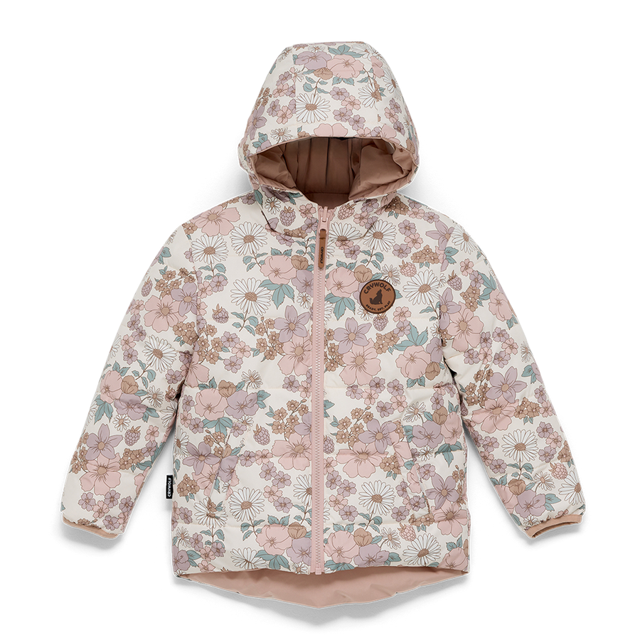 Reversible Eco Puffer Daisy Floral