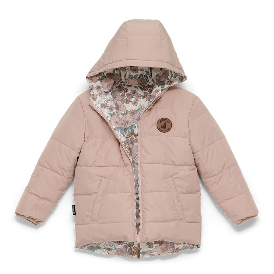 Reversible Eco Puffer Daisy Floral