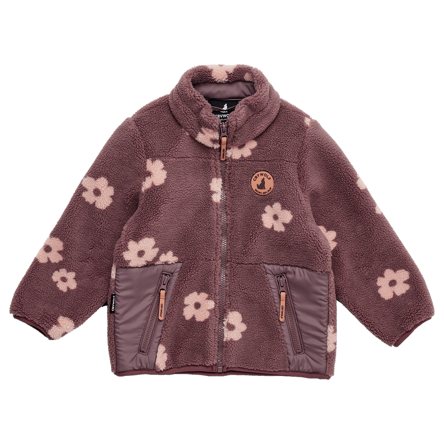 Yeti Jacket Mauve Floral