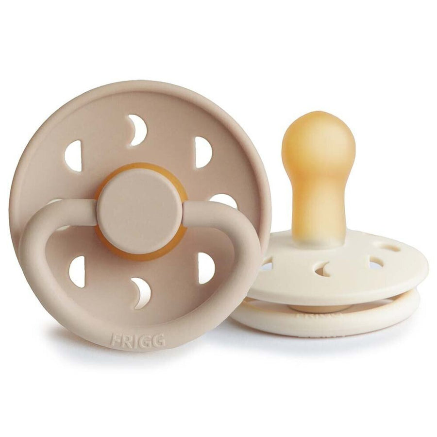 Frigg Moon Phase Latex Pacifier Cream/Croissant