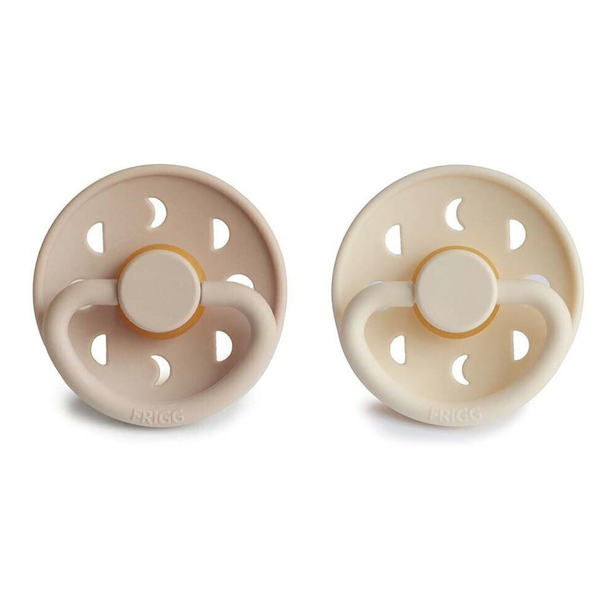Frigg Moon Phase Latex Pacifier Cream/Croissant