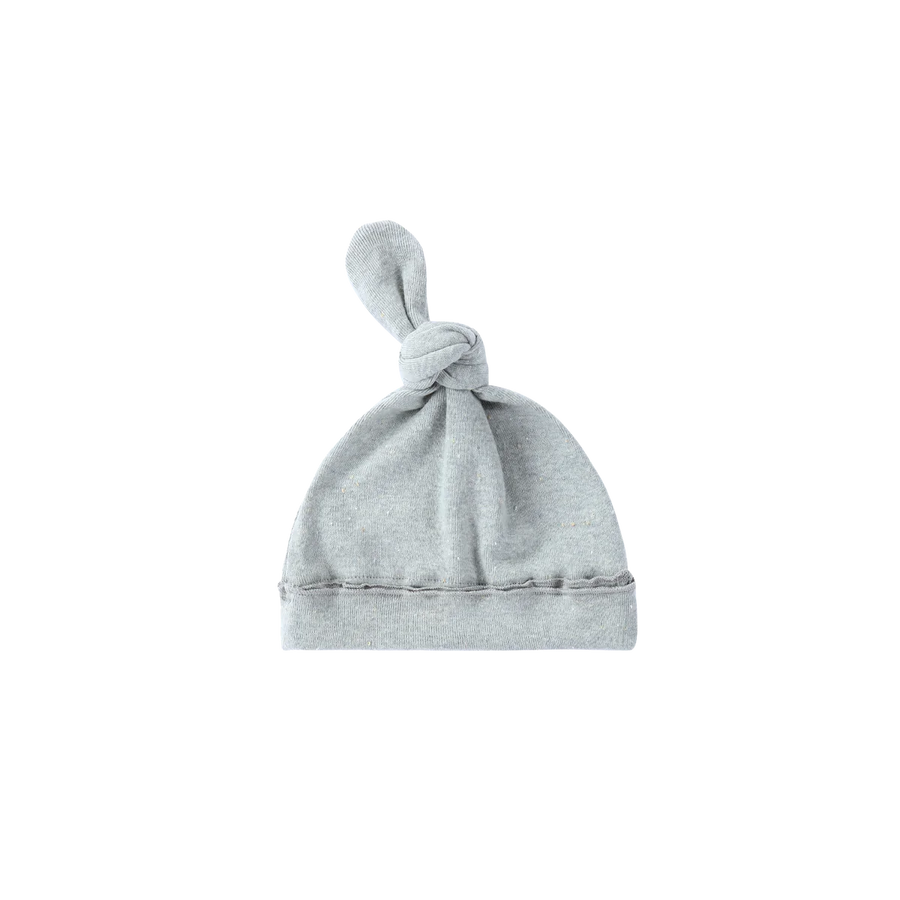 Organic Knotted Hat-Dew Speckled
