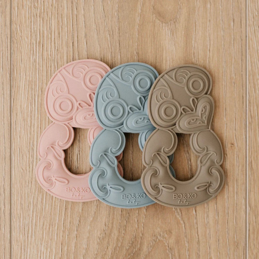 Tiki Teether | Olive