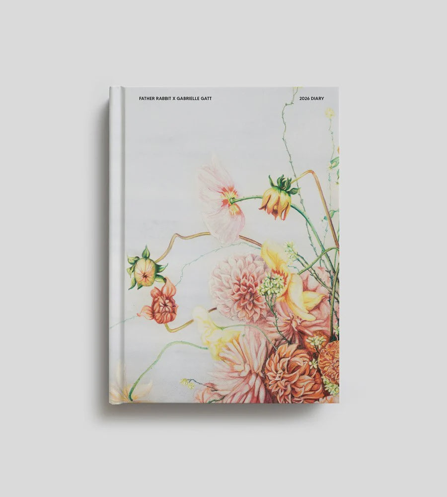 Father Rabbit x Gabrielle Gait Daily Diary 2026 - Colour Bomb