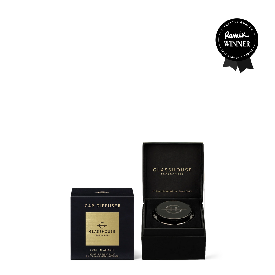 Black Car Diffuser - Lost In Amalfi