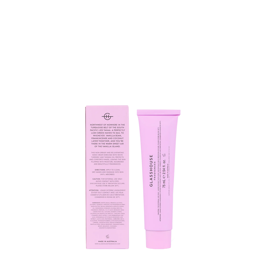 75ml Hand Cream - A Tahaa Affair