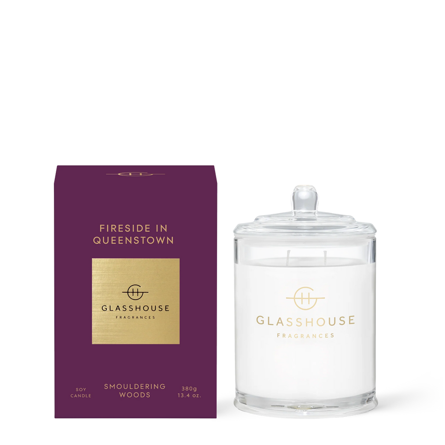 380g Candle - Fireside In Queenstown