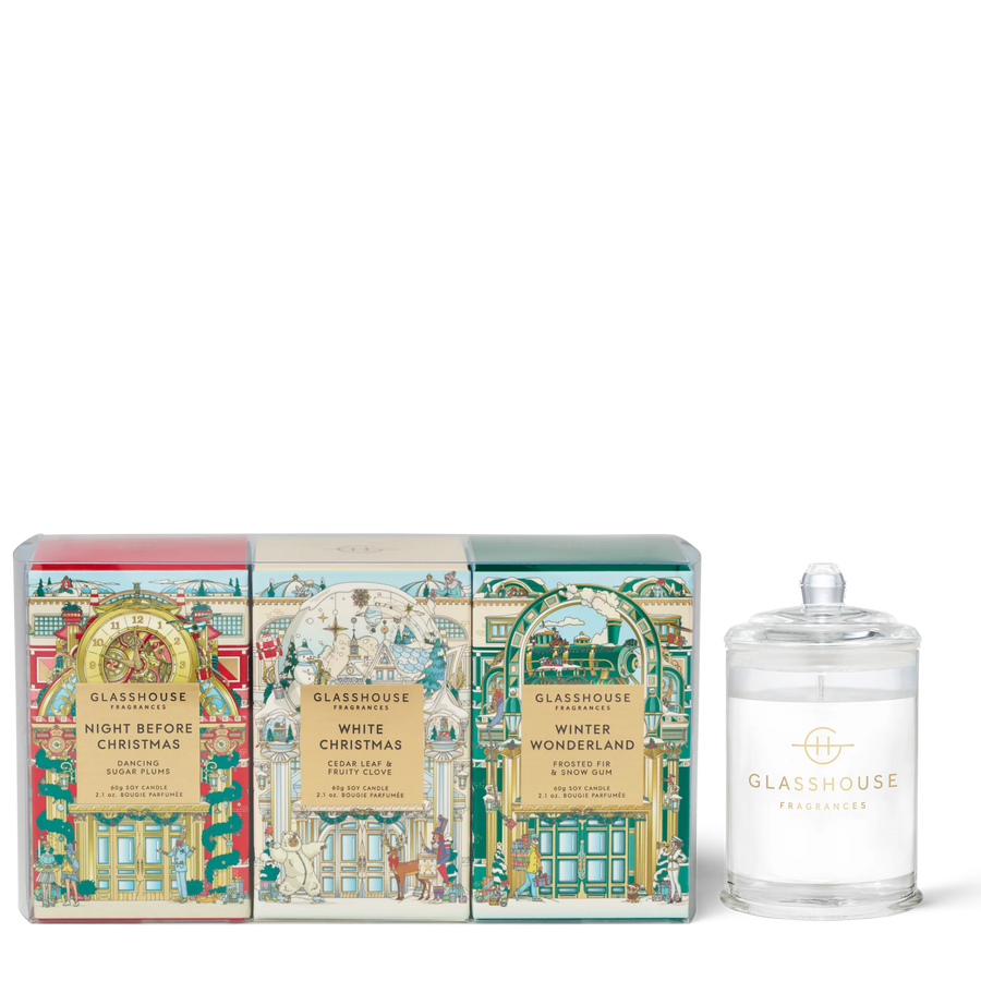 Christmas Candle Trio