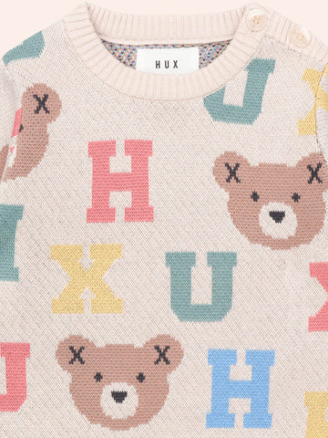 Alphabet Knit Jumper