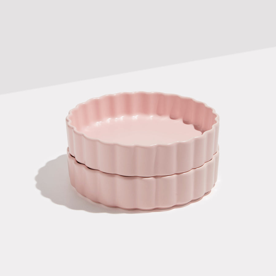 Fazeek Pink Ceramic Bowl S/2