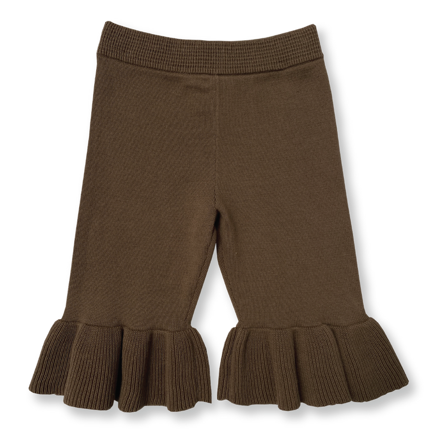 Grown Knitted Frill Pant