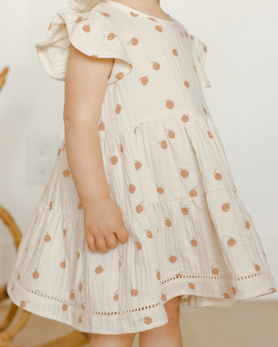 Quincy Mae Lily Dress Oranges