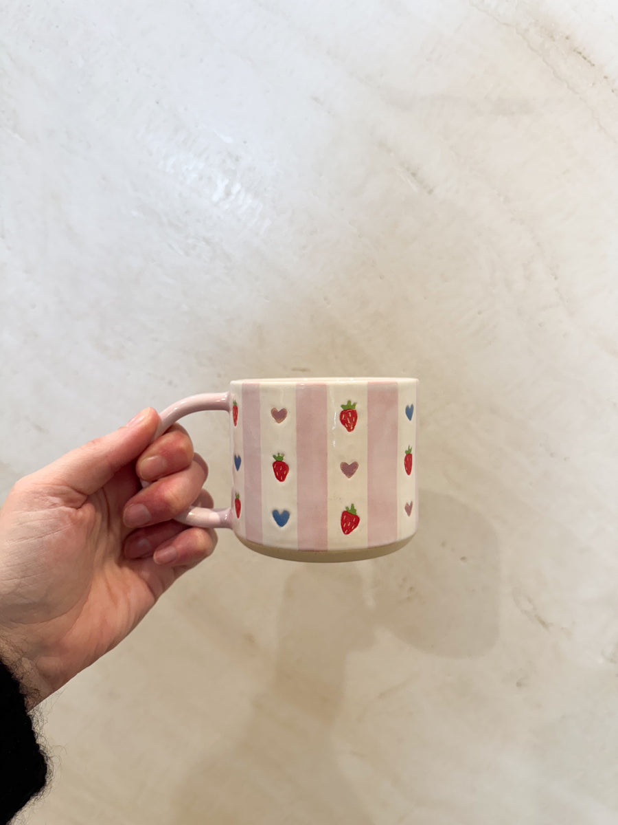 Husk x Backyard Collab - Strawbs & Fun Mug