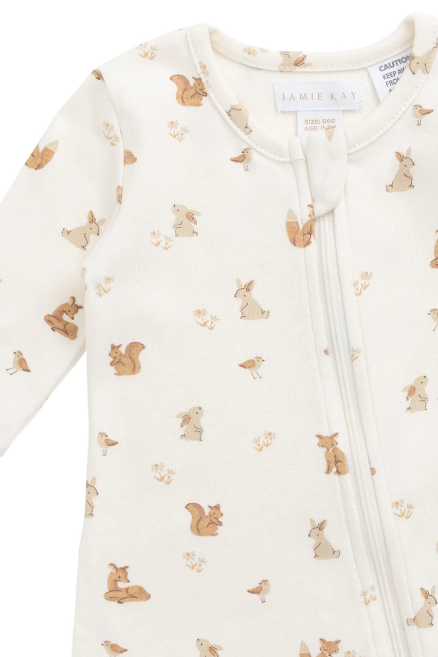 Reese Zip Onepiece Forest Friends