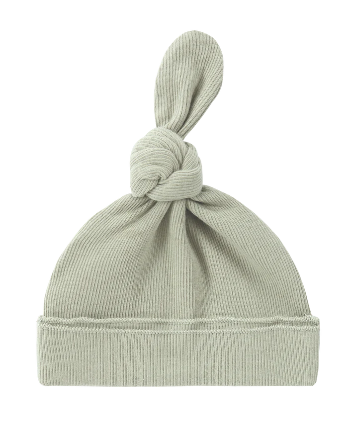 Knotted Hat - Sage O/S