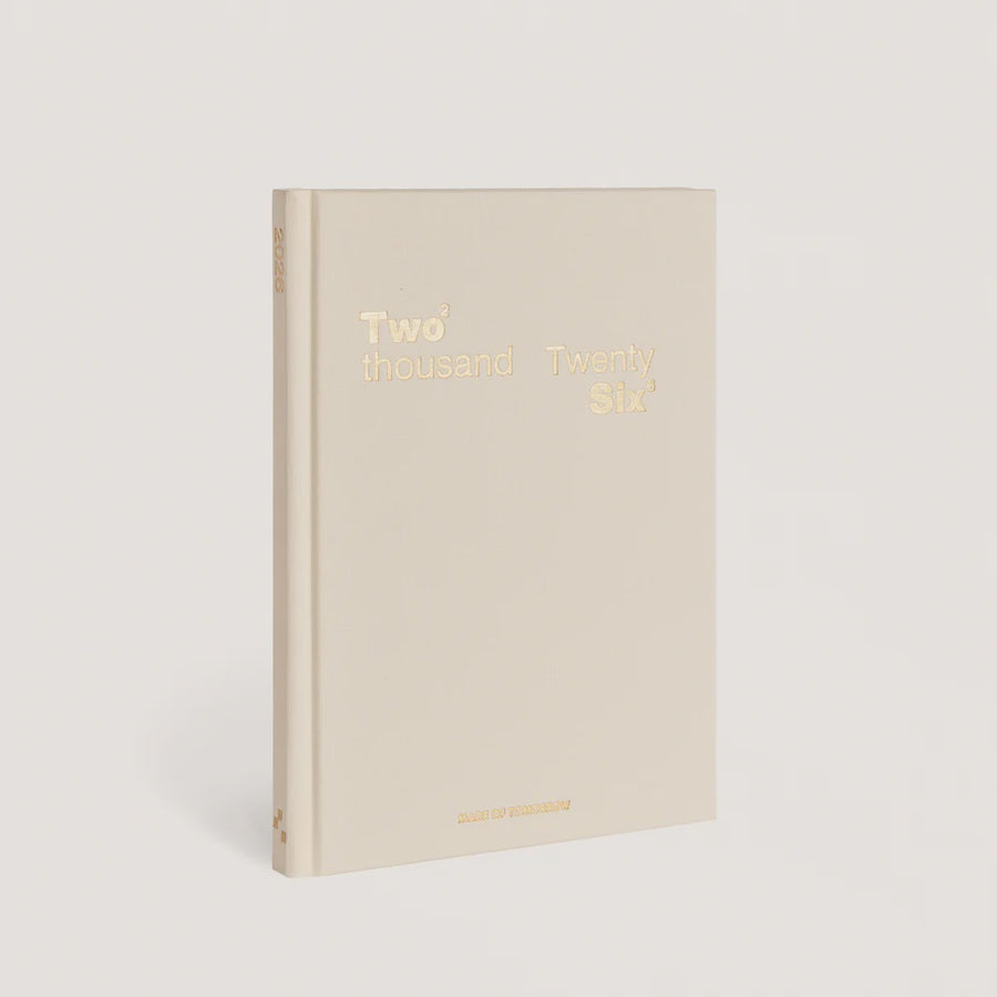 2026 A5 Weekly Diary - Cream
