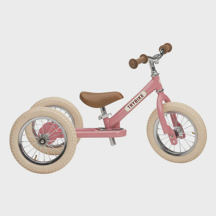 Trybike Pink Steel