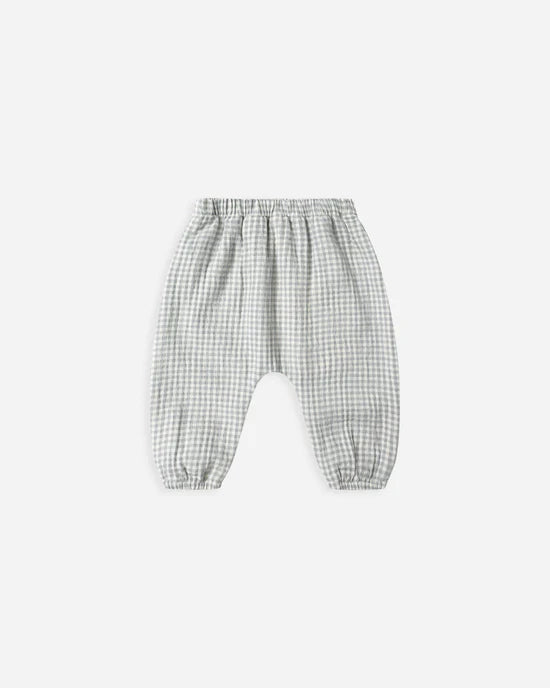 Woven Pant - Blue Gingham