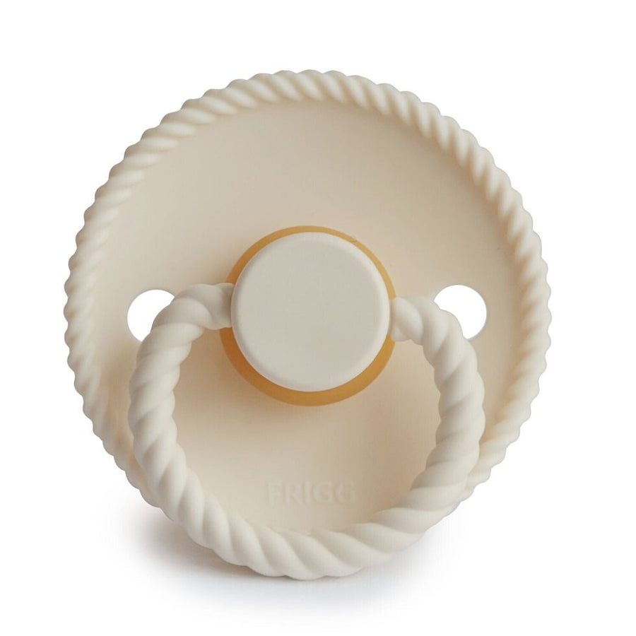 Frigg Rope Latex Pacifier Cream