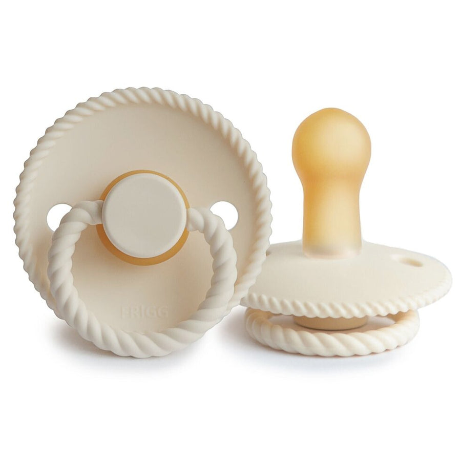 Frigg Rope Latex Pacifier Cream