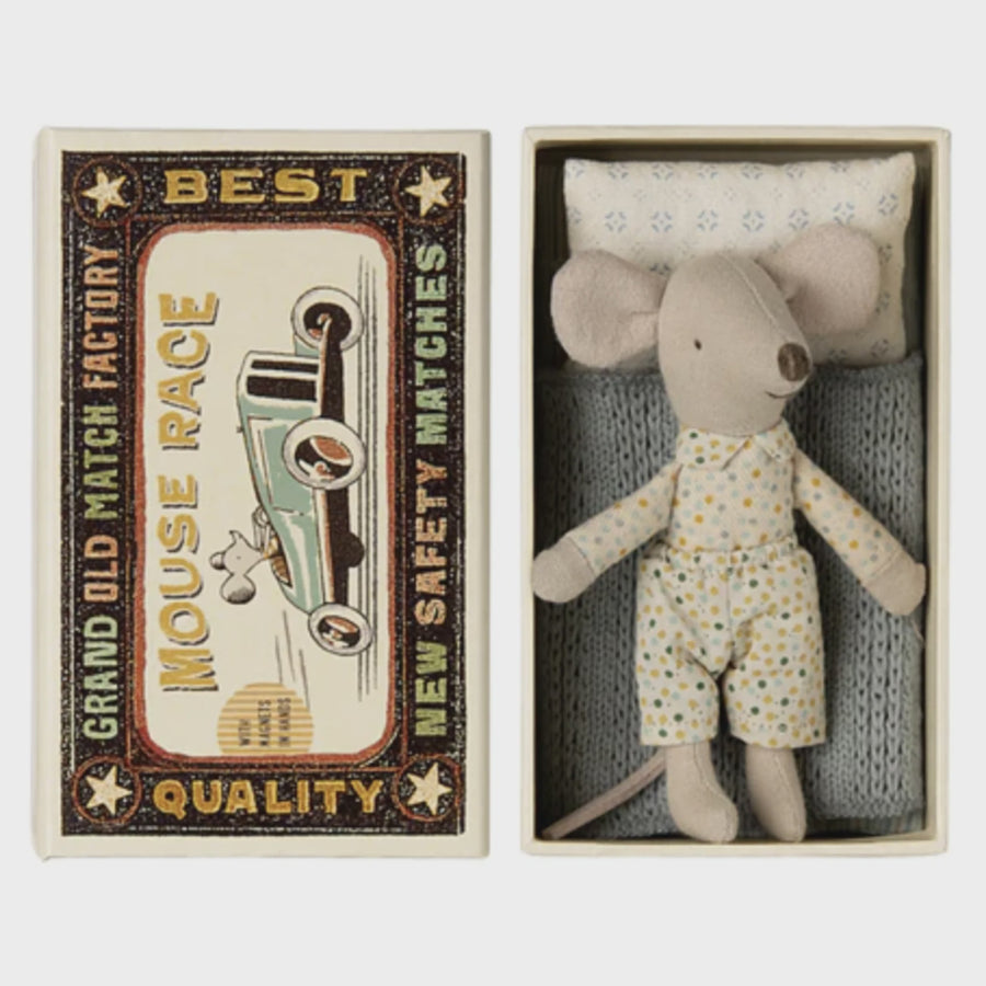 Little Brother Mouse In Matchbox