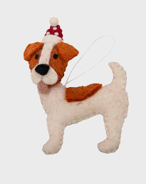 Pashom Christmas Decoration - Jack Russell
