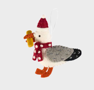 Pashom Christmas Decoration - Seagull w Chip