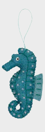 Pashom Christmas Decoration - Seahorse