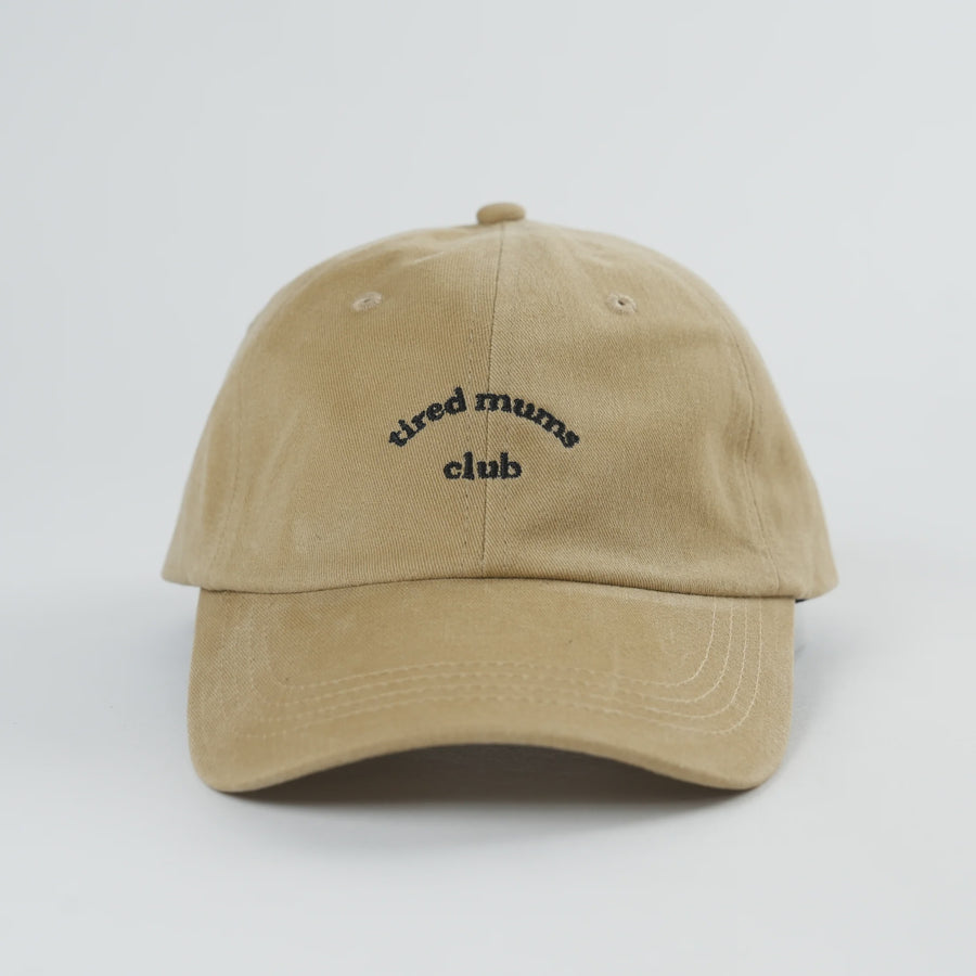 Tired Mums Club Beige - Cap
