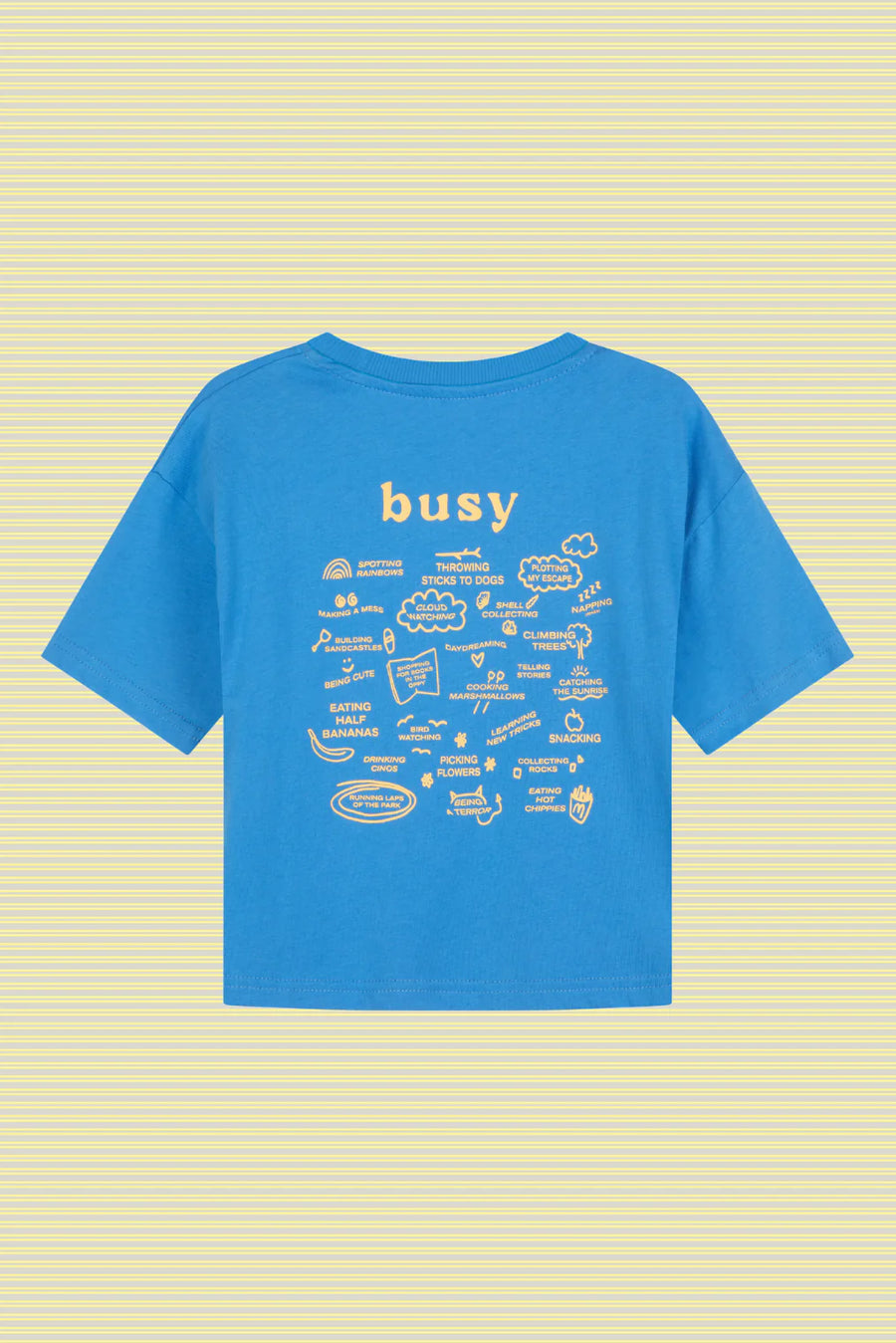 Busy Tee - Sunny Blue