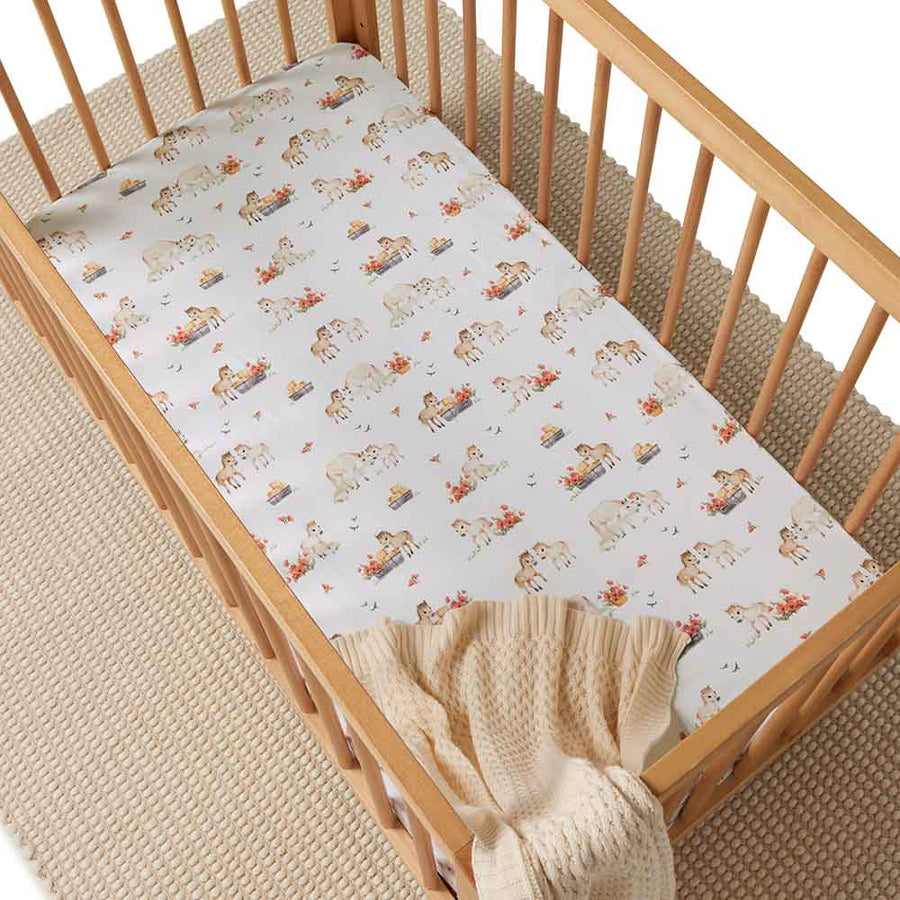 Pony Pals Cot Sheet
