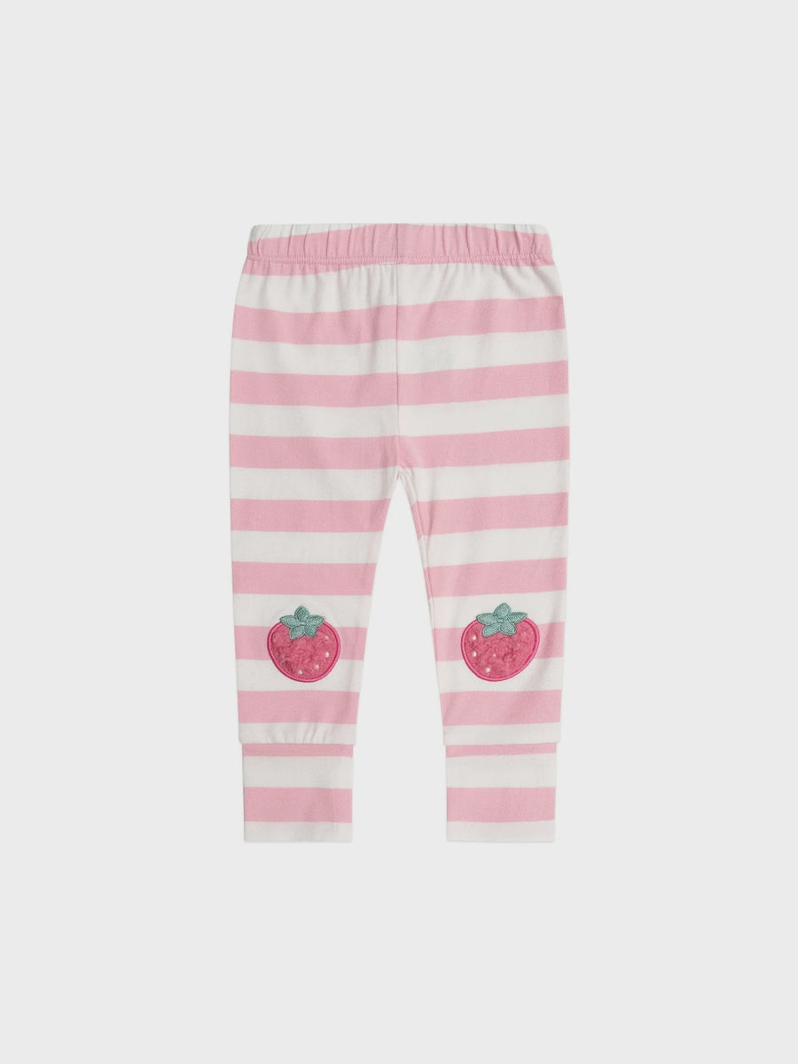 Strawberry Stripe Leggings