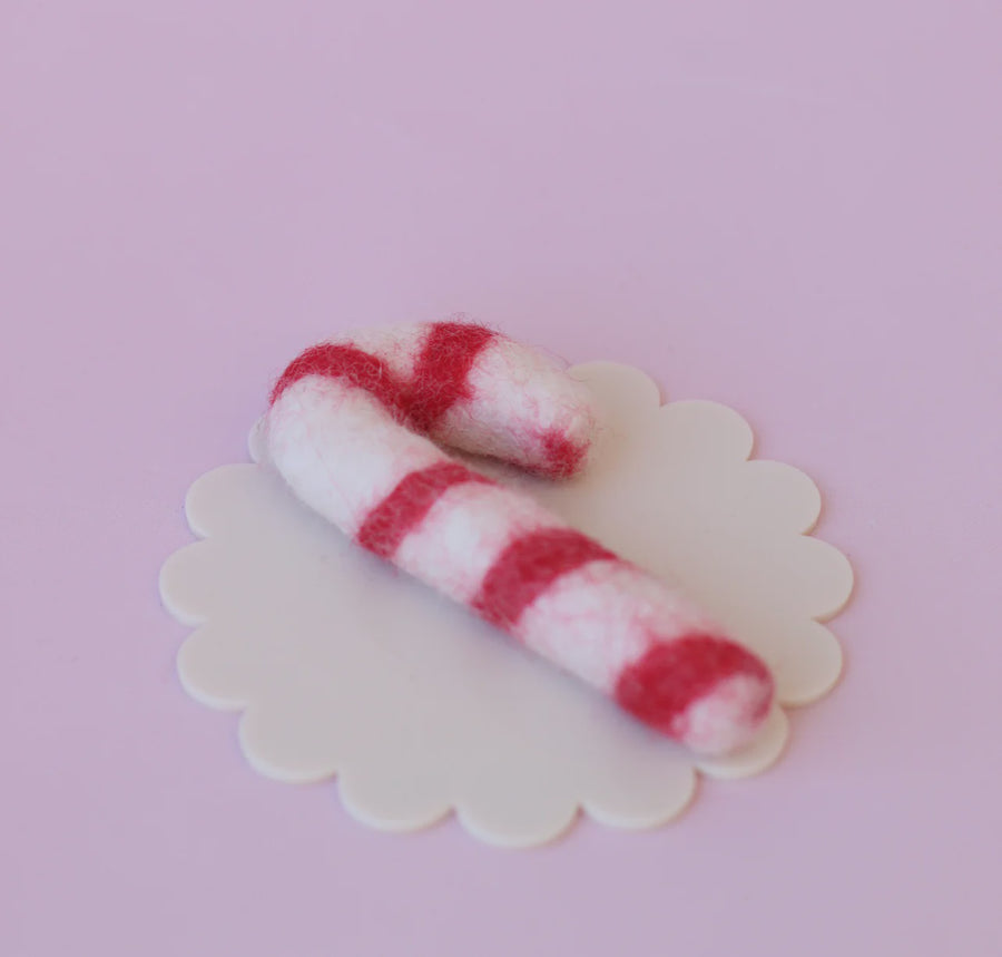 Candy Cane Red and White