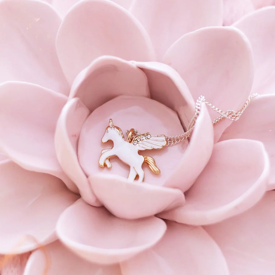 Flying Unicorn Necklace