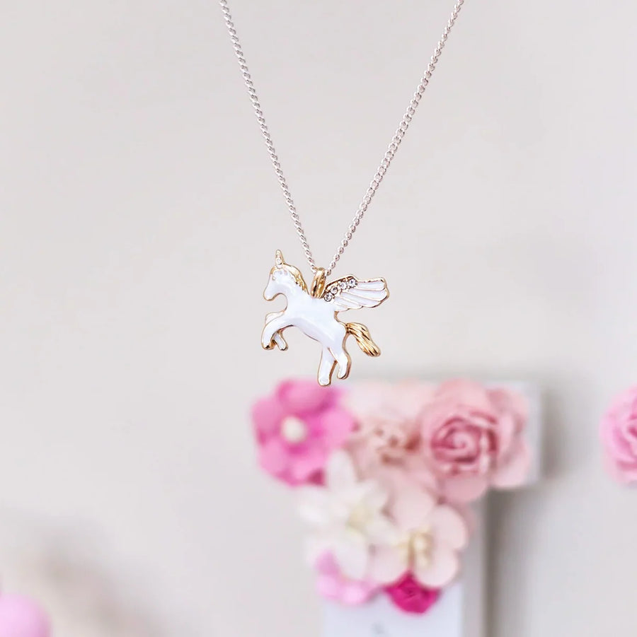 Flying Unicorn Necklace