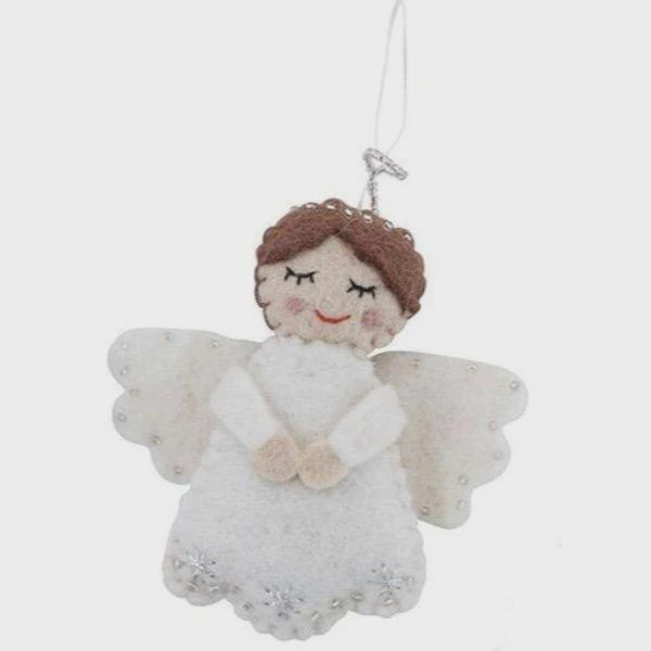 Pashom Christmas Decoration - Angel w Halo White