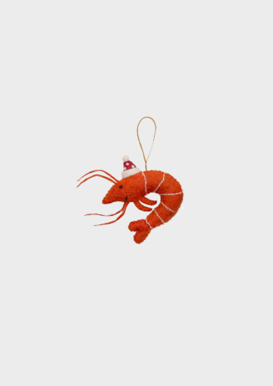 Pashom Christmas Decoration - Prawn