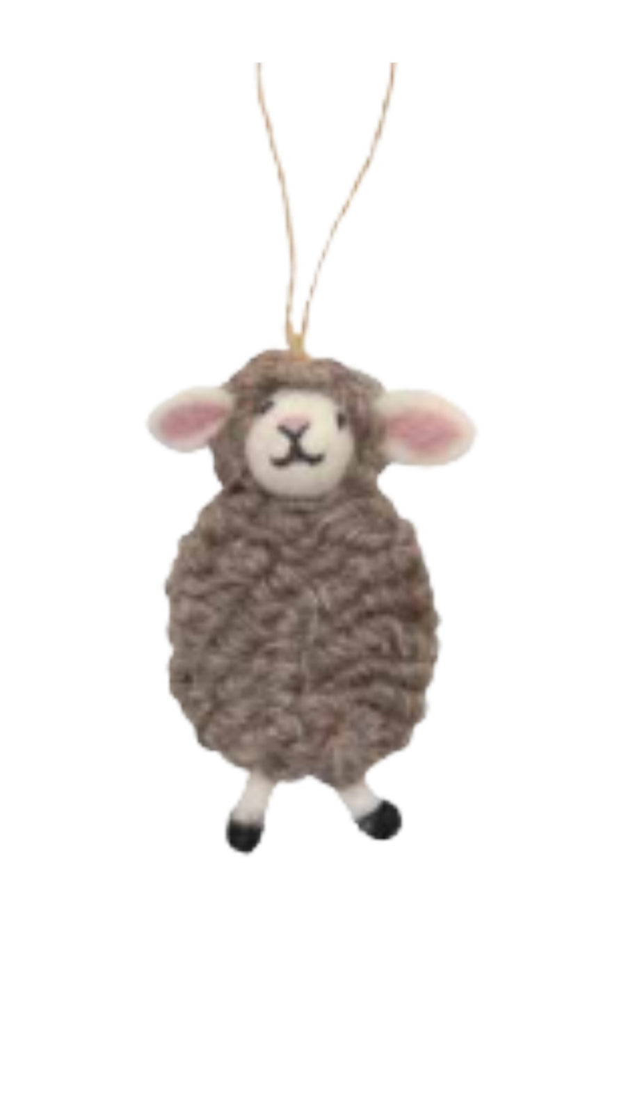 Pashom Christmas Decoration - Sheep Natural