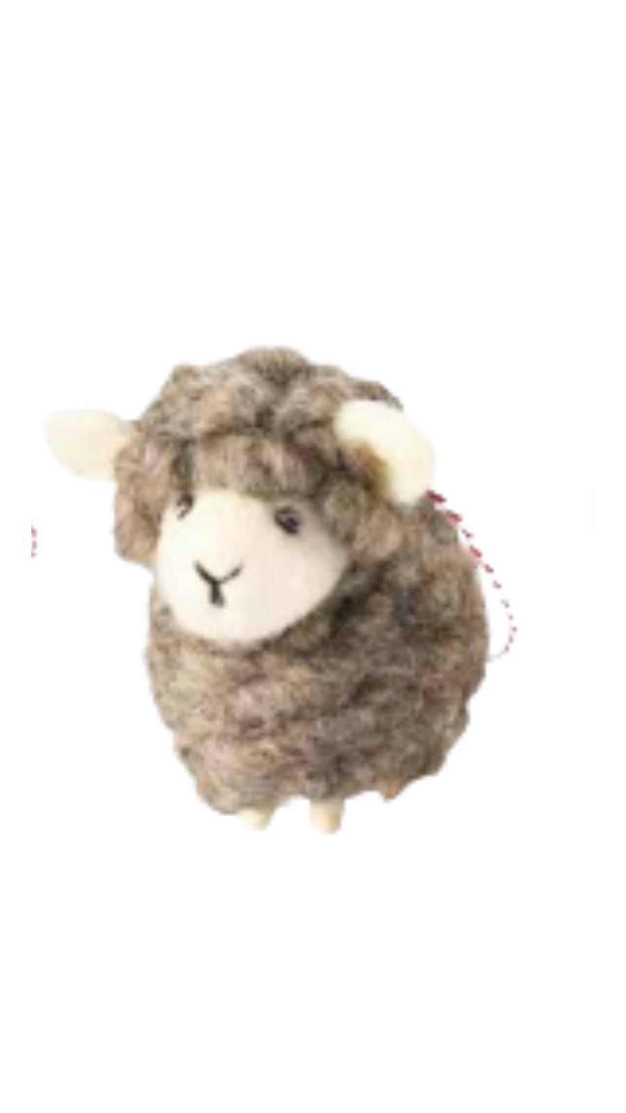 Pashom Christmas Decoration - Wooly Sheep Natural