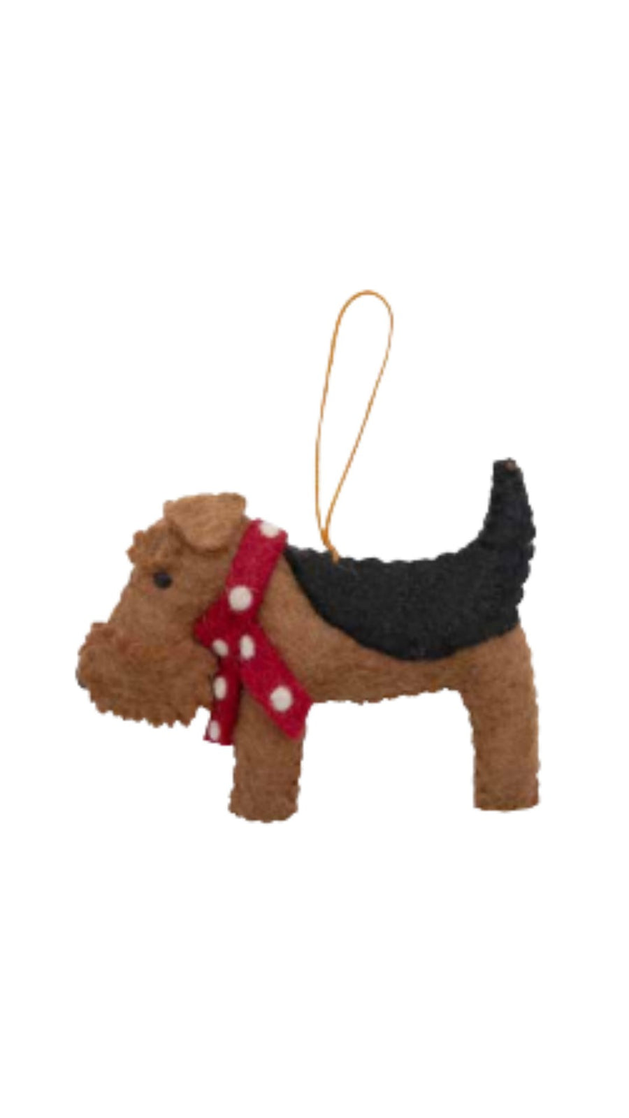 Pashom Christmas Decoration - Airdale Terrier
